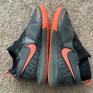 Nike Kids Phantom Vision Sneakers - Black and Orange